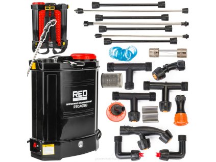 Zahradní postřikovač akumulátorový, RED TECHNIC RTOA0109 1
