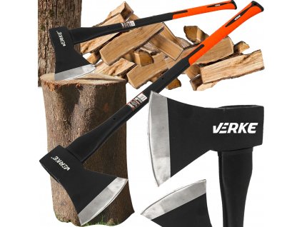 Sekera s fiberglass násadou 1,6 KG, Verke V86592 1