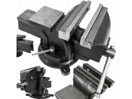 Svěrák otočný s kovadlinou 125MM, Verke V88001 1