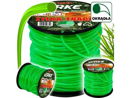 Žací struna do křovinořezu kulatá 2,7 MM 100 M, Verke V90121 1