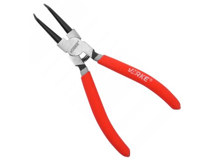 Segerové kleště vnitřní zahnuté 180mm, Verke V06393