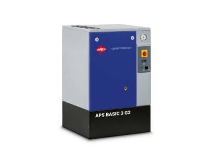 Šroubový kompresor APS 3 Basic G2 10 bar 3 HP/2.2 kW 294 l/min, Airpress 362803