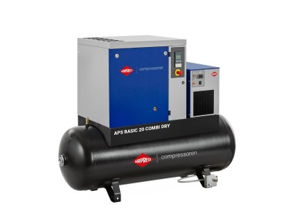 Šroubový kompresor APS 20 Basic Combi Dry 8 bar 20 HP/15 kW 1860 l/min 500 l, Airpress 364960-8