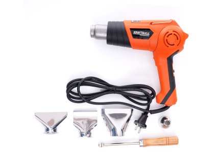 Horkovzdušná pistole s LCD 2000W, Kraft&Dele KD3029