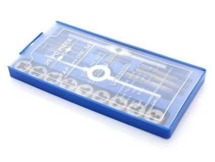 Sada závitníků, závitových oček a vratidel, 20 ks, Kraft&Dele KD10288