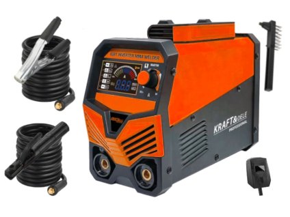 Invertorová svářečka 300A MMA IGBT LIFT TIG, LCD displej, Kraft&Dele KD1878