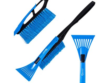 Škrabka se smetákem 52cm na odstranění sněhu z vozidla, Geko G73853