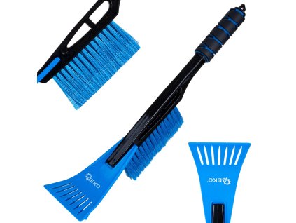 Škrabka se smetákem 44cm na odstranění sněhu z vozidla, Geko G73854
