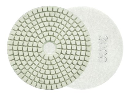 Leštící kotouč pro mokré broušení 100mm GR3000, Geko G78916