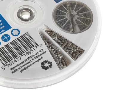 Sada šroubků a matic na opravu brýlí, hodinek 1000ks, Geko G02936