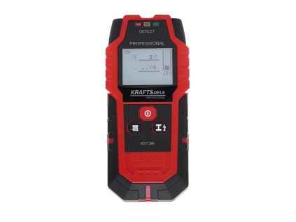 Detektor kabelů, kovů a trubek ve stěně, Kraft&Dele KD11395