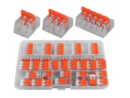 WAGO svorky sada 55 ks, Kraft&Dele KD11292