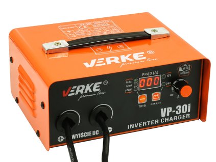 Invertorová nabíječka autobaterií – startovací zdroj VP-30I, Verke V80014