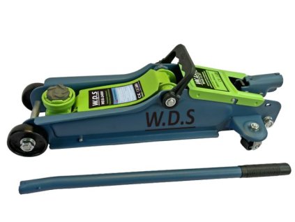 Hydraulický nízkoprofilový zvedák 2,5t s pojezdem, Kraft&Dele WDS2490