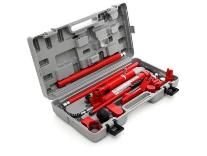Hydraulický rozpínák 10t, sada karosářských rozpěr, Kraft&Dele KD327