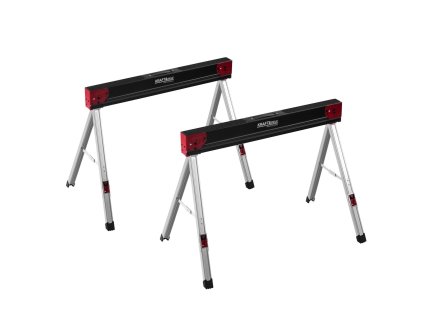 Stavební stojan s nastavitelnou výškou 63–82 cm, sada 2ks, Kraft&Dele KD11875