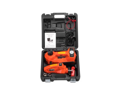 Automobilový zvedák AKU 5t + klíč na kola, Kraft&Dele KD1368