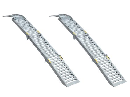 Skládací nájezdové rampy do 2,2t, sada 2 ks, Geko G02047