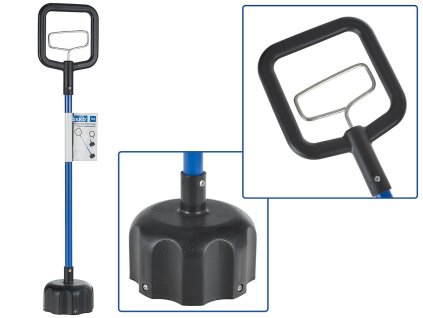 Magnetický vytahovák s uvolňovacím mechanismem, 77cm, Geko G03209