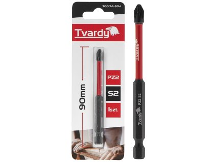 Rázový bit TVARDY PZ2 90mm S2, Geko T00174-90-1