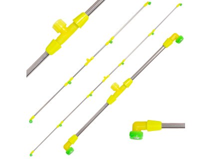 Široká postřikovací tyč se 6 tryskami – 168 cm, Geko G73263