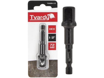 Rázový adaptér HEX 1/2" 75 mm TVARDY, Geko T00191-1/2