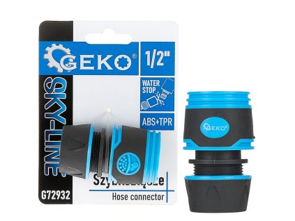 Rychlospojka SKY-LINE 1/2" se stop funkcí, Geko G72932
