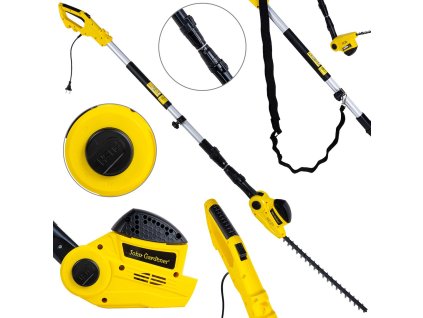 Elektrické teleskopické nůžky na živý plot John Gardener 550W, Geko G83009