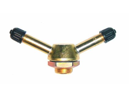 Ventil dvojitý typu Y pro bezdušová kola nákladních vozidel, 1ks, Invento 562-6647