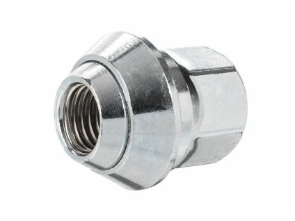 Matice na kola M12x1,5 otevřená, s kuželovou pohyblivou podložkou, délka 30 mm, klíč 19, Invento 561-3005