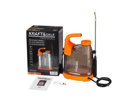 Akumulátorový zahradní postřikovač 5 l, Kraft&Dele KD2035