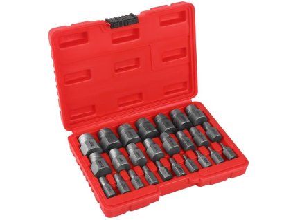 Vytahováky zalomených šroubů 25ks, Kraft&Dele KD10077