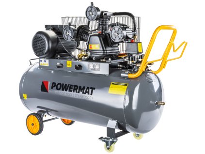 Olejový kompresor třípístový 150l 3kW PM-KO-150T-230V, Powermat PM1305