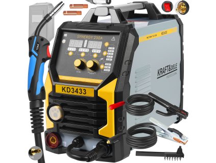 spawarka inwertorowa mig flux mma tiglift synergia 250a kd3433