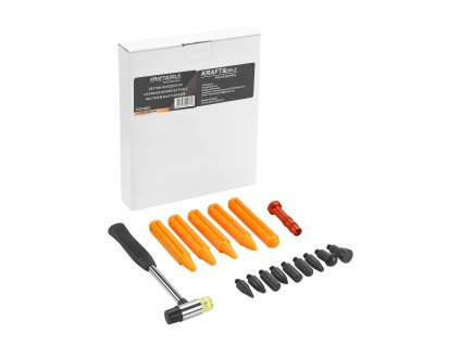 zestaw do usuwania wgniecen pdr z mlotkiem blacharskim kd10667