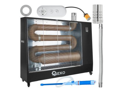 Naftové topidlo 16 kW s infračerveným ohřevem, Geko G80431