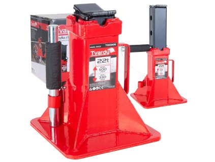 Podpěra pod auto 22T zesílená s blokací TVARDY, Geko T00305