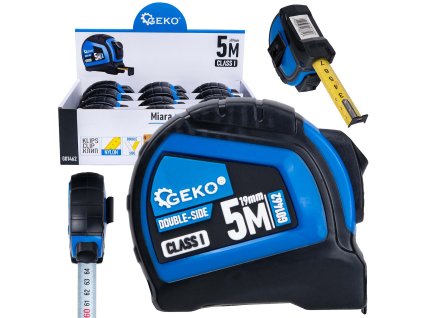 Metr svinovací 5m x 19mm, Geko G01462