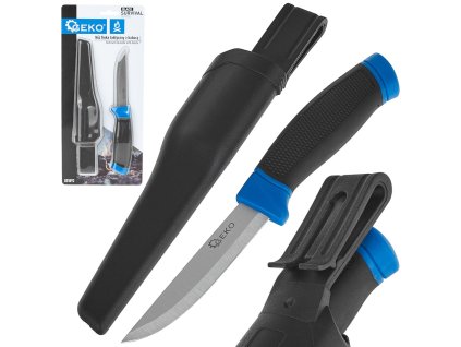 Taktický nůž 215/105mm s pouzdrem BLACK SURVIVAL SERIES, Geko G01892