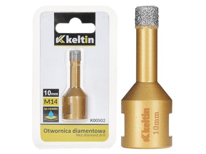 Korunkový diamantový vrták M14, 10 mm, Geko K00502