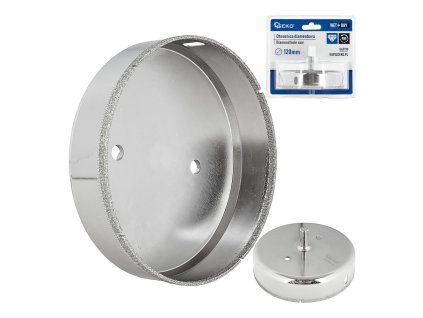 Diamantový korunkový vrták na keramiku 120 mm, Geko G65190