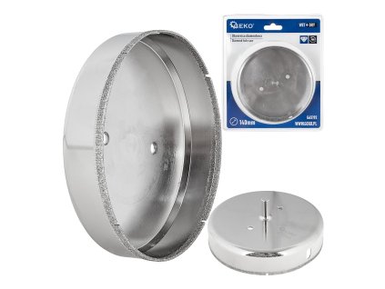 Diamantový korunkový vrták na keramiku 140 mm, Geko G65192