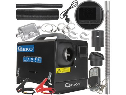 Naftové topidlo do vozidel, nezávislé topení 12V/230V 8kW, Geko G80456