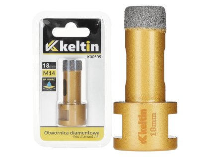 Korunkový diamantový vrták M14, 18 mm, Geko K00505