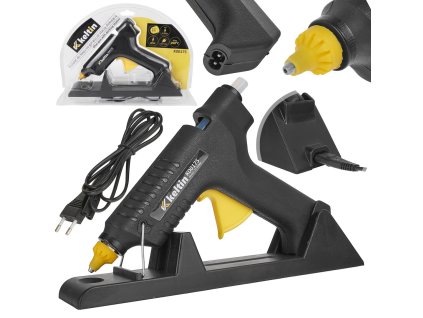 Lepící tavná pistole s dokující stanicí 11mm 80W, Geko K00175