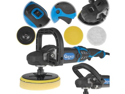 Leštička 180mm 1400W s regulací otáček PROFI, Geko G80296