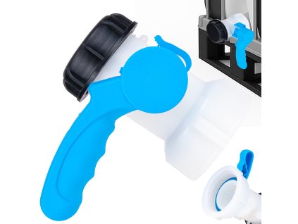 Motýlkový ventil IBC Mauser S60x6 vnitřní/vnější závit, Geko G70198