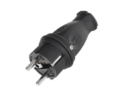 Zástrčka gumová 16A IP44, Geko G17515