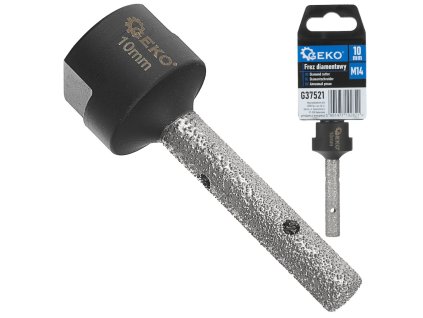 Diamantová fréza 10 mm, M14 na beton, keramiku, kámen, Geko G37521