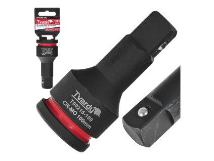 Prodlužovací rázový nástavec 100mm 3/4" CrMo TVARDY, Geko T00215-100